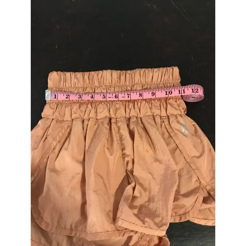 FP Movement by Free People The Way Home Brushed Apricot Shorts - Extra Small - Picture 8 of 12